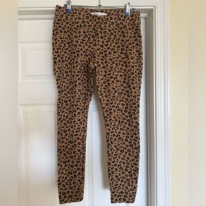 Old Navy Women’s Medium Stevie Pull On Leggings Leopard Print